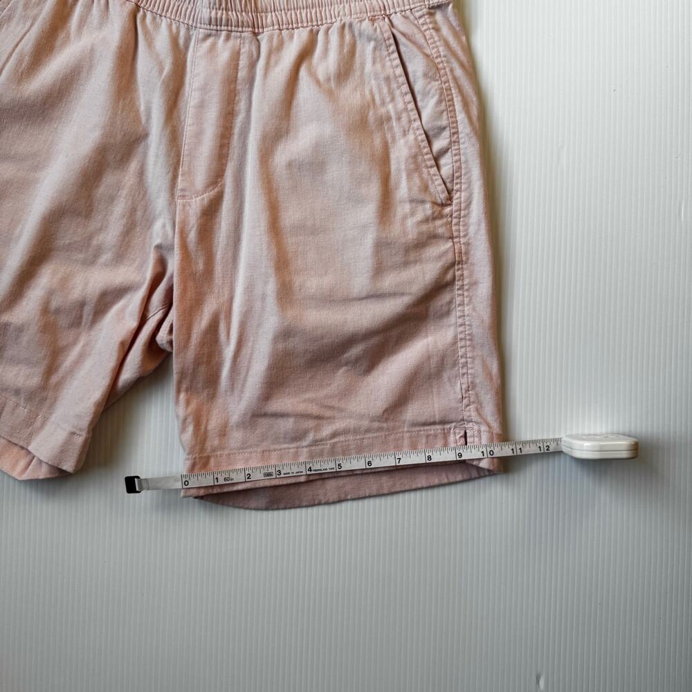 Abercrombie Linen Cotton Shorts Mens Medium Coastal Euro Vacation Cruise Pockets - Picture 7 of 14